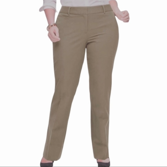 Talbots Pants - Talbots Signature Taupe Trouser Pants